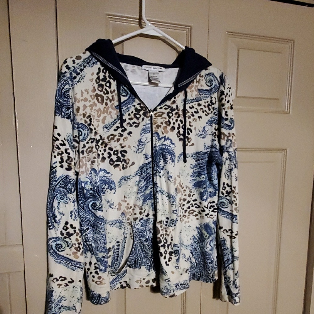 Cotton couture hoodie